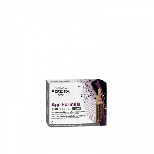 Age Fórmula Skin Booster. Ampollas Faciales. Noche | Pereira 1903 Dermocosmética